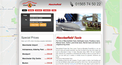 Desktop Screenshot of macclesfield-taxis.co.uk