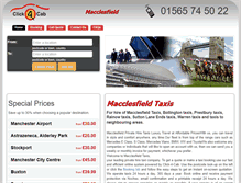 Tablet Screenshot of macclesfield-taxis.co.uk